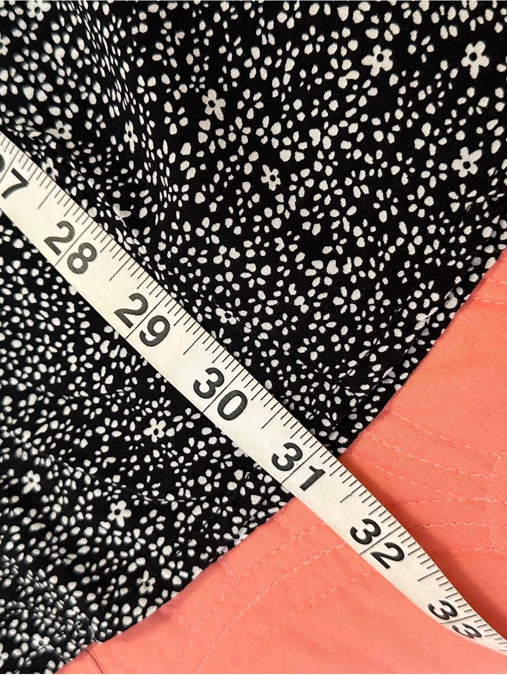 Eden & Olivia Black & White Floral Button-Front Midi Skirt – Size Large - Picture 8 of 8
